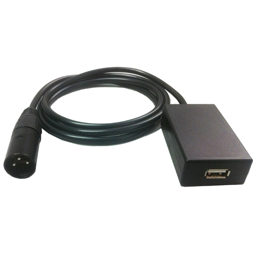 USB Ladeadapter Stecker XLR 24V/5V - HIDREX GmbH