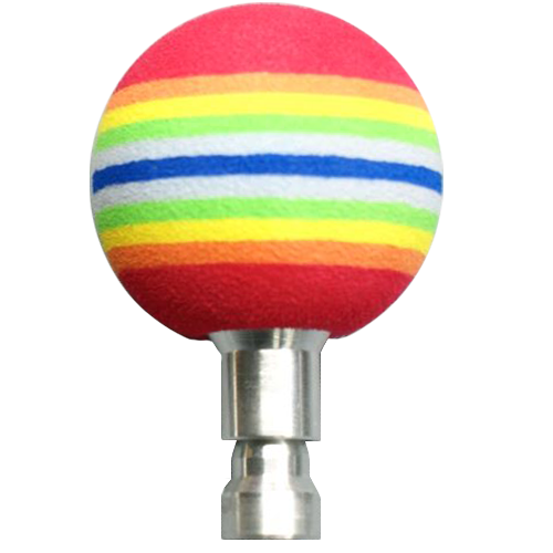 JA MicroPilot Rainbow Ball Kugel hart bunt (40mm Ø), hart