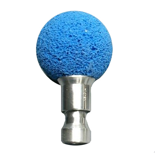 JS-Aufsatz (Typ S30-H) für MP Kugel soft blau (30mm Ø), hart