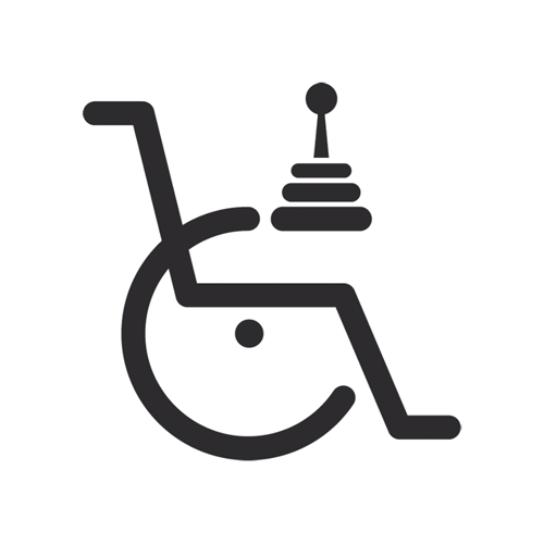 Rollstuhlsondersteuerung und Zubehör